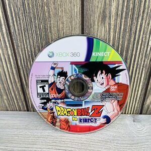 Dragon Ball Z for Kinect (Microsoft Xbox 360, 2012) Disc Only Tested & Working